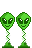 Alien Lamp Green