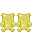 Yellow Gummy Bear Lamp