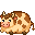 Orange Cow Seat