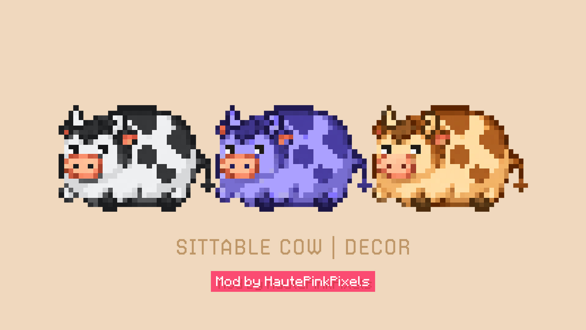 Sittable Cow archive preview