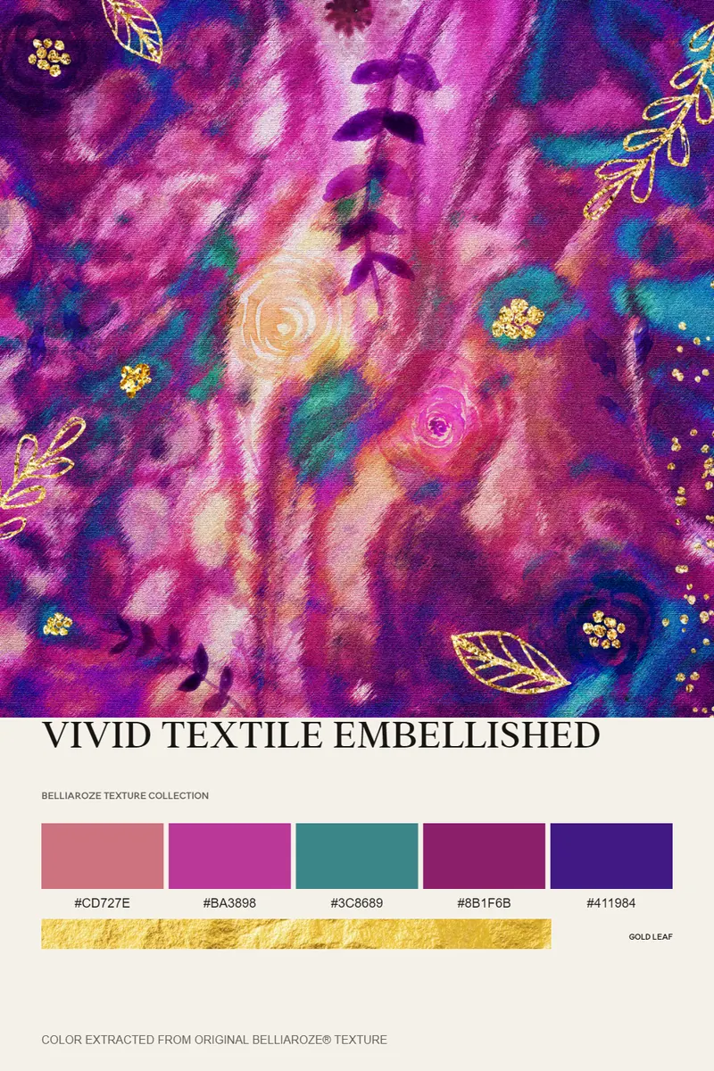 Vivid Textile Embellished