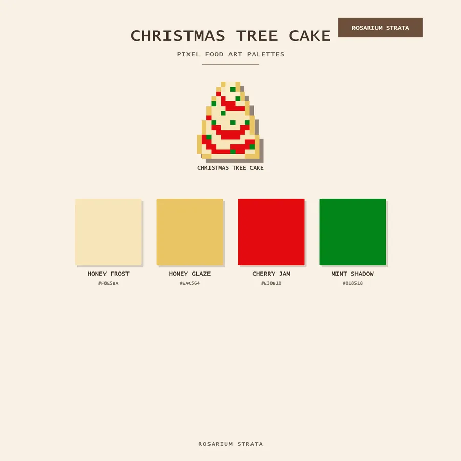 Christmas Tree Cake