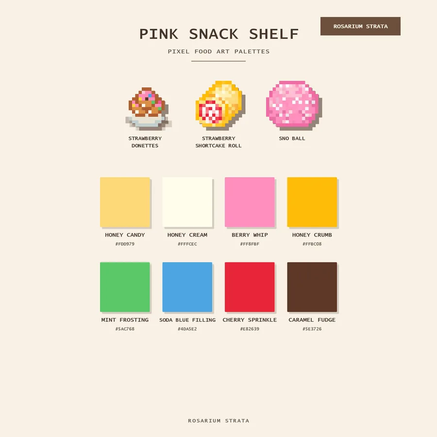 Pink Snack Shelf