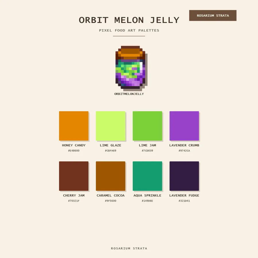 Orbit Melon Jelly