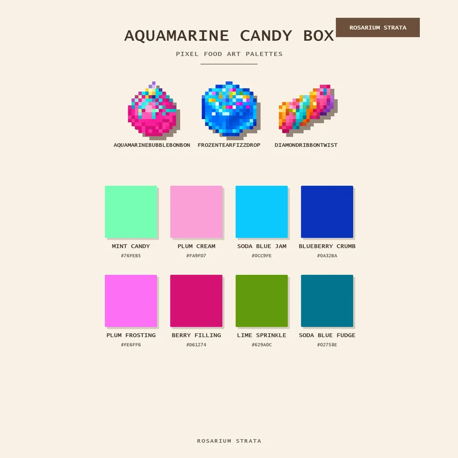 Aquamarine Candy Box