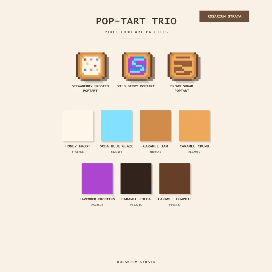 Pop Tart Trio