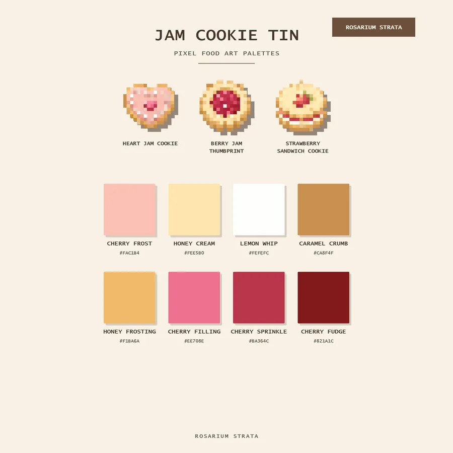 Jam Cookie Tin