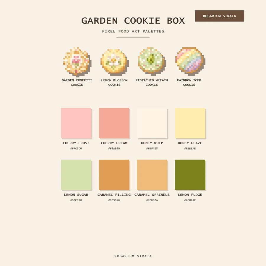 Garden Cookie Box