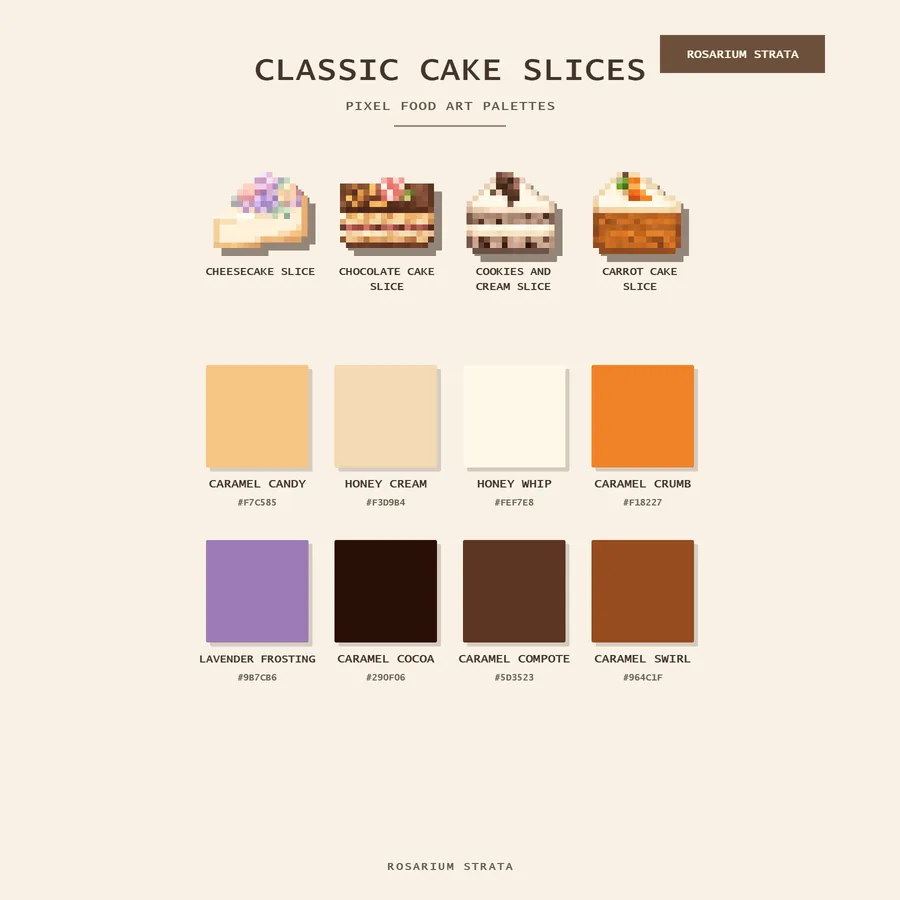 Classic Cake Slices