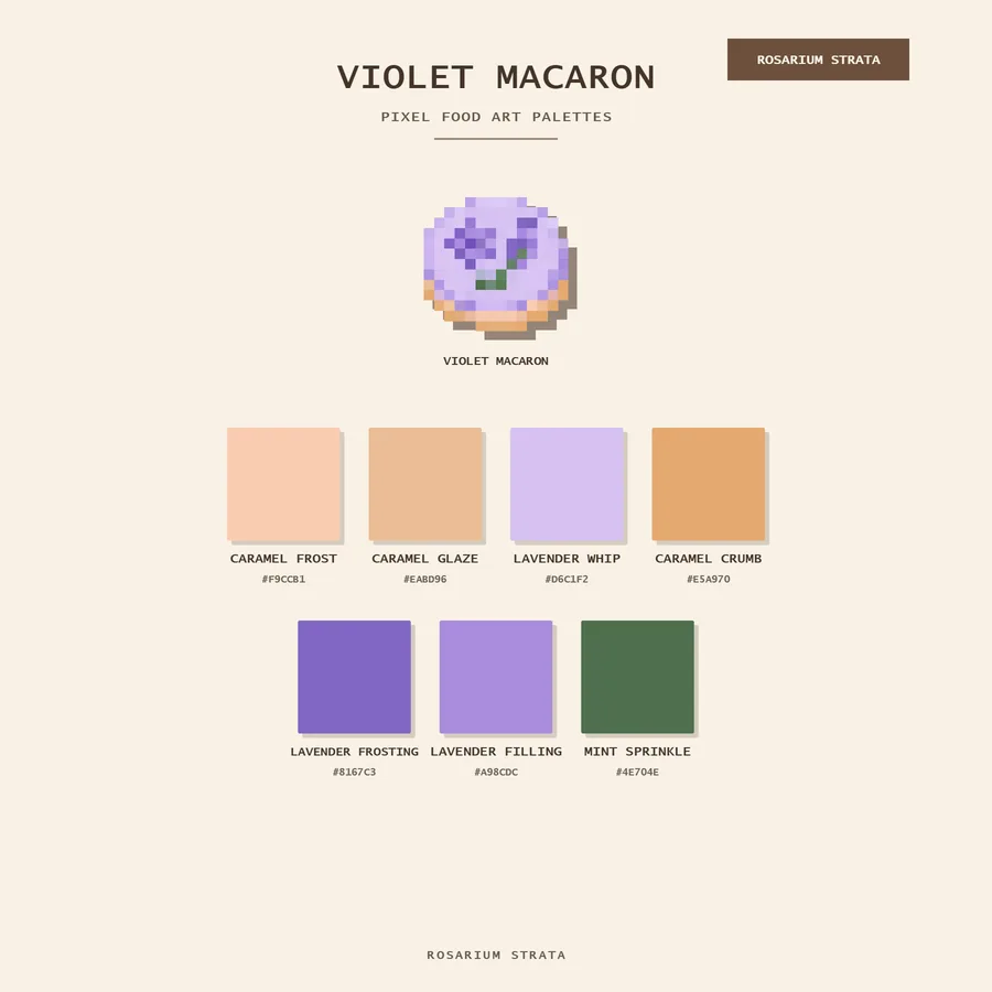 Violet Macaron