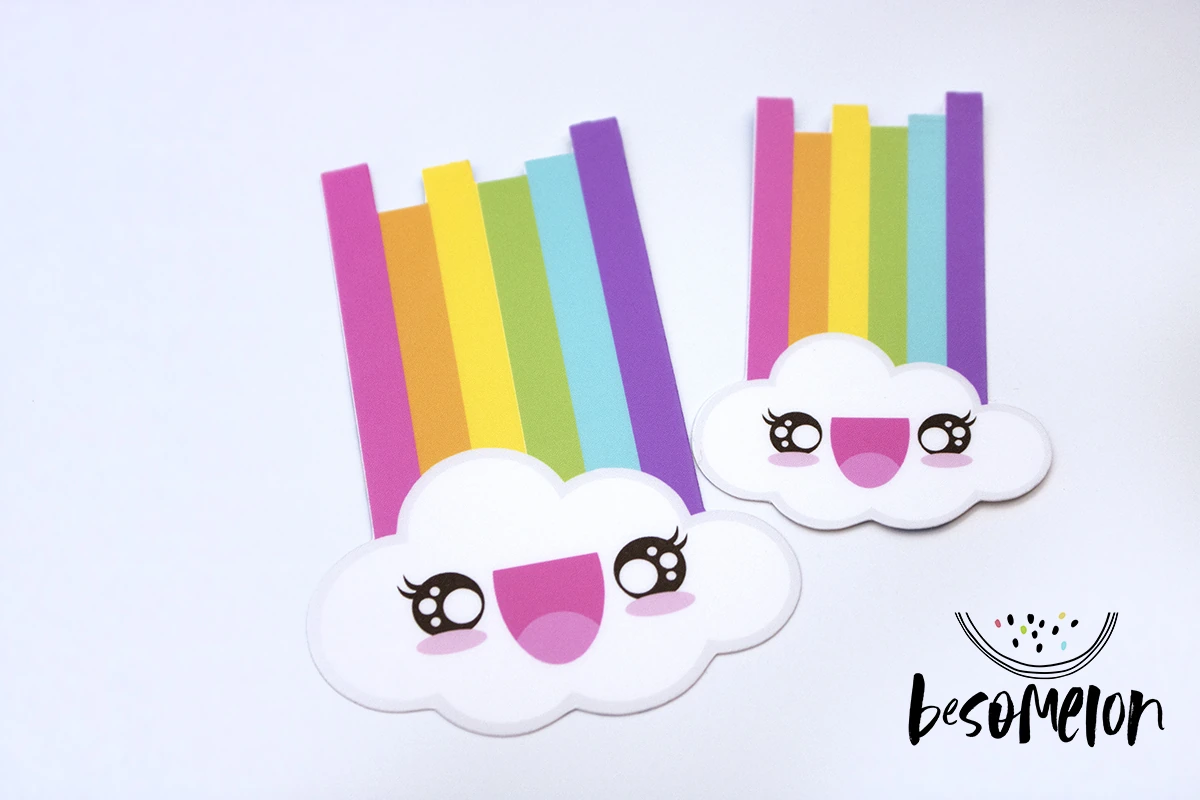 Rainbow Cloud Earrings