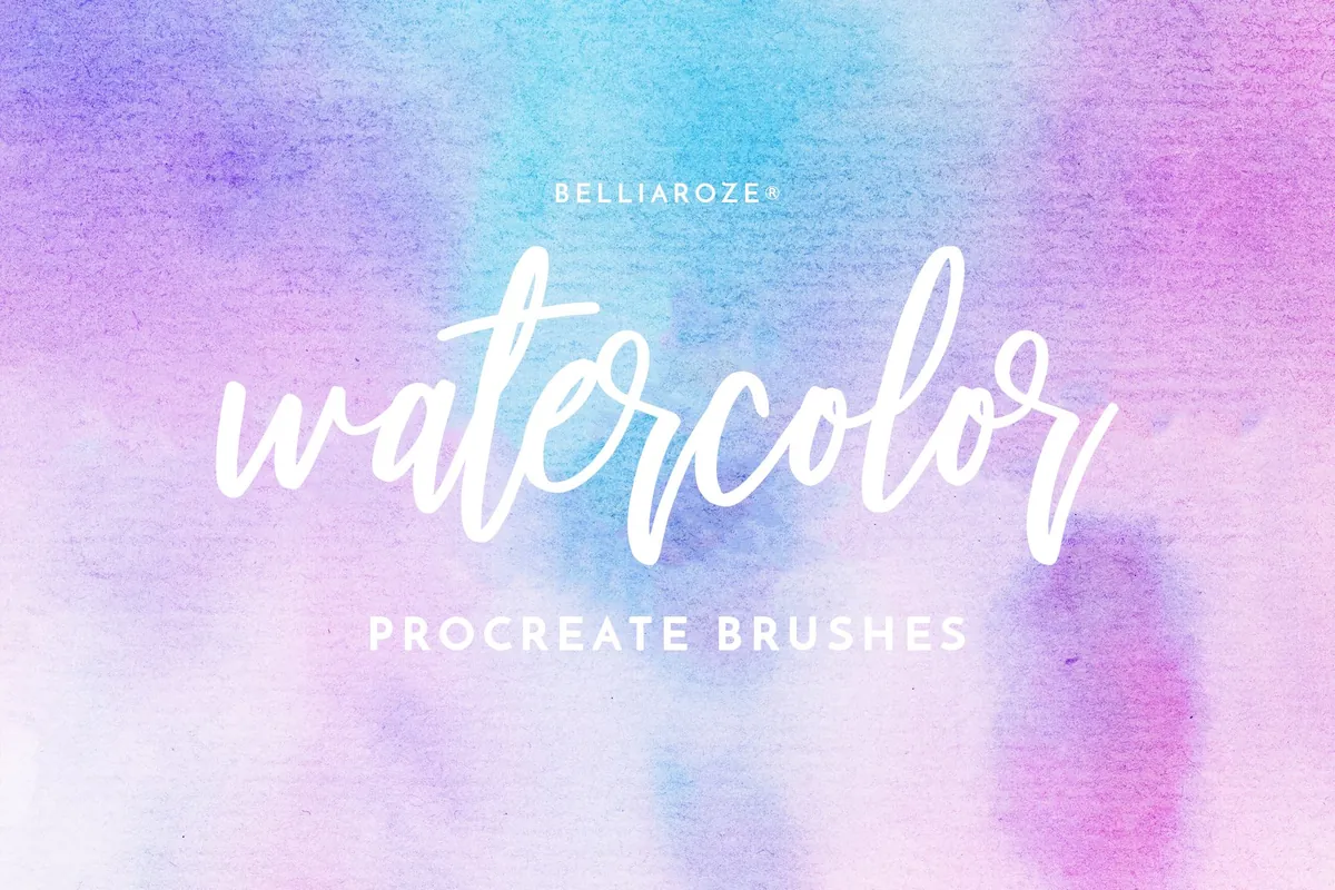 Watercolor Procreate Brushes